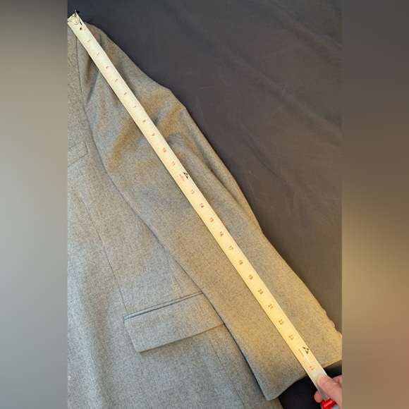 Shetland Clothes grey wool blazer - Picture 5 of 7